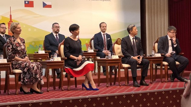 Česká delegace na Tchaj-wanu.