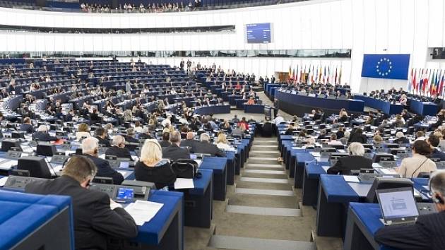 Evropský parlament ve Štrasburku. Ilustrační foto
