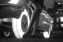 Osvětlené pneumatiky Goodyear.