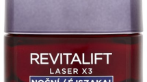 Krém-maska Revitallift Laser X3 od L’Oreal je určený ženám po čtyříctce.   Revitallift Laser X3, L Oreal, 50 ml, 759 Kč