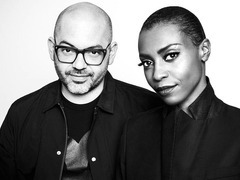 Skye Edwards a Ross Godfrey, zakládající členové projektu Morcheeba.