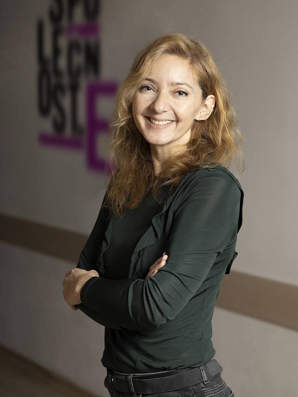 Alena Červenková je ředitelkou Společnosti E. Pracuje tu již více než 20 let.