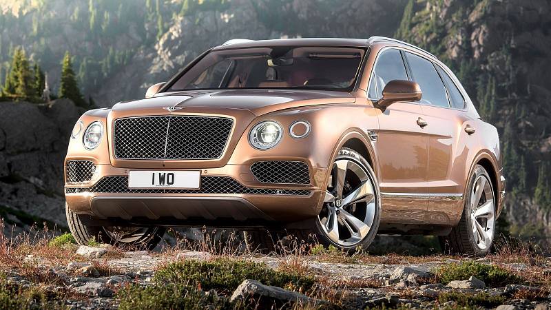 Bentley Bentayga - 13,1 l l/100 km