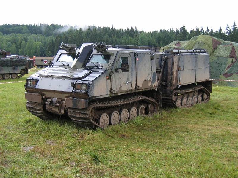 Jeden z posledních výstřelků armádní techniky - BvS10 švédské společnosti Bae Systems.