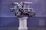 Motor Bugatti W18.