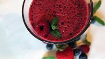 smoothie z lesních plodů