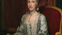 Marie Ludovika Španělská, manželka Leopolda II. Původně si měla brát jeho staršího bratra, ten ale ještě před sňatkem zemřel.