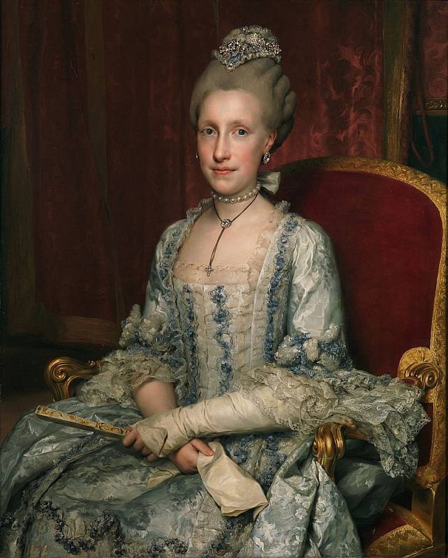 Marie Ludovika Španělská, manželka Leopolda II. Původně si měla brát jeho staršího bratra, ten ale ještě před sňatkem zemřel.