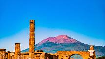 Výbuch Vesuvu zničil veškerý život ve městě.