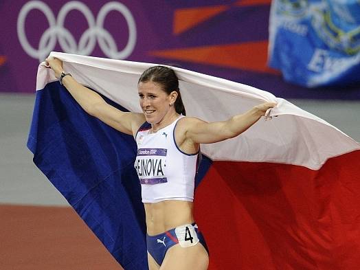 Bronzová olympijská medailistka Zuzana Hejnová.