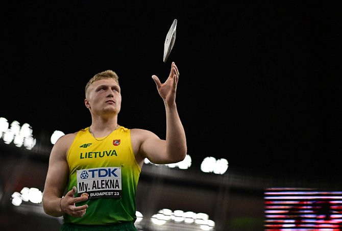 Litevský diskař Mykolas Alekna překonal nejstarší mužský atletický světový rekord.