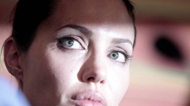 Herečka Angelina Jolieová