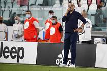 Trenér fotbalistů Juventusu Turín Maurizio Sarri