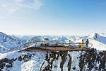 Údolí Stubai v Rakousku - na ledovci se tu lyžuje až do června