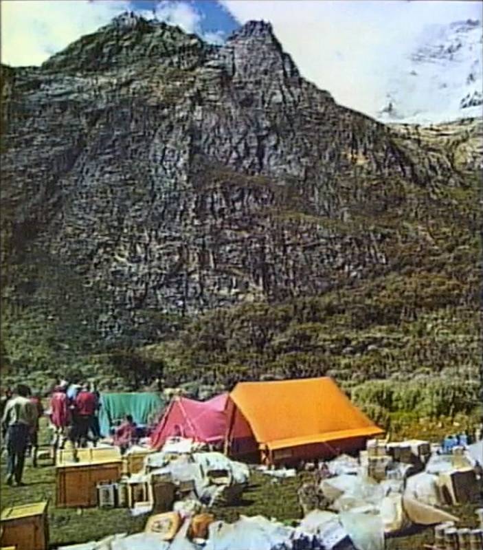 Tábor Expedice Peru 1970