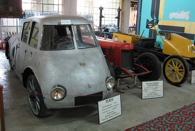 Persu byl prvním aerodynamickým vozem na světě. Jeho tvůrce, vědecký pracovník Aurel Persu, pocházel z Rumunska. 