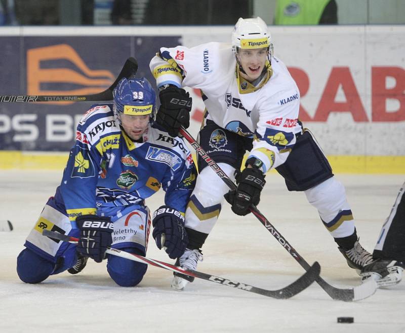 Kometa v boji o druhou extraligovou příčku vyprovodila Kladno jednoznačně 4:0.