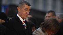 Premiér Andrej Babiš dorazil na Národní třídu