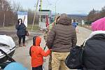 Přechod hranice na cestě z Ukrajiny na Slovensko