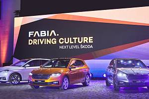 Pražská světová premiéra nové generace vozu Škoda Fabia
