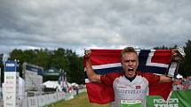 MS v orientačním běhu: Závod na klasické trati, který v kategorii mužů ovládl Nor Kasper Fosser