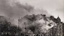 Bombardování Prahy, Rašínovo nábřeží - únor 1945