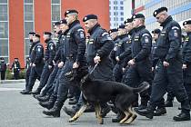 Padesát pět českých policistů odjelo 8. ledna z areálu Policejní akademie v Praze na zahraniční misi do Srbska a Makedonie, kde budou pomáhat při střežení hranic