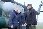 Ruský prezident Vladimir Putin navštívil okupované oblasti Ukrajiny