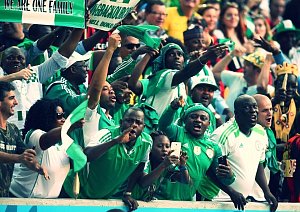 Nigerijští fanoušci patří mezi největší milovníky fotbalu na celé planetě.