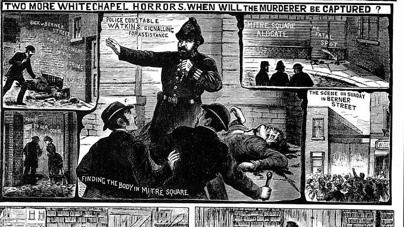 Říjnové číslo listu The Illustrated Police News se věnovalo vraždám Elizabeth Strideové a Catherine Eddowesové.