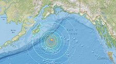 Zemětřesení u břehů Aljašky