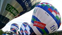 Brno 09.06.2017 - let balónem od brněnské přehrady  s přistáním v Drásově na brněnsku