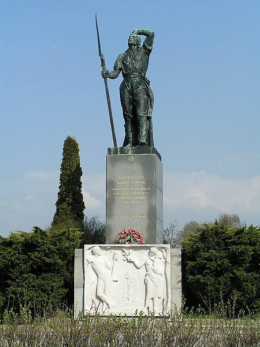 Památník selského povstání v Chlumci nad Cidlinou v roce 1775
