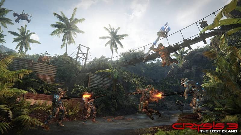 Počítačová hra Crysis 3: The Lost Island.