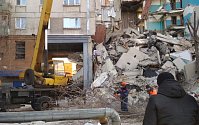 Exploze obytného domu v Magnitogorsku