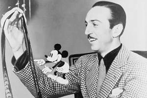 Walt Disney se svým budoucím kresleným „miliardářem“