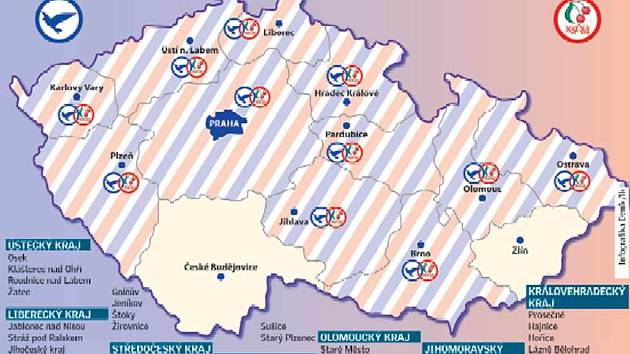 Zakázaná modro-rudá spolupráce bez jakýchkoli problémů běží v sedmašedesáti obecních radách po celé České republice.