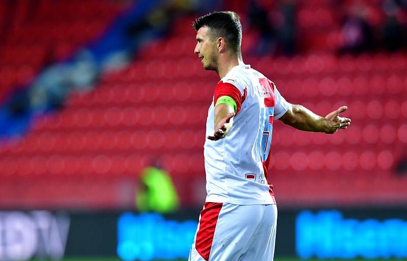 Fotbalista Slavia Praha Ondřej Kúdela. 