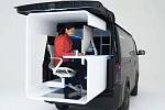 Kancelář na kolech: Nissan NV350 Caravan Office Pod