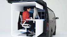 Kancelář na kolech: Nissan NV350 Caravan Office Pod