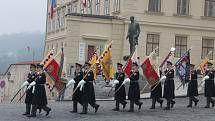 Inaugurace Miloše Zemana. Pražský hrad 8. března 2013