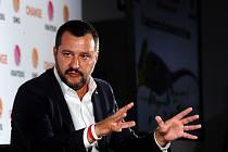 Italský ministr vnitra a vícepremiér Matteo Salvini
