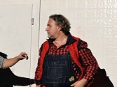 Jan Krafka v jedné z divadelních rolí