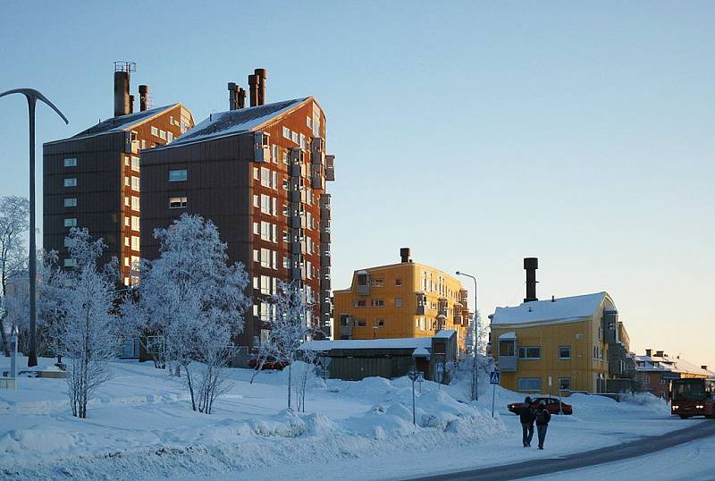 Švédské město Kiruna