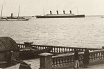 Titanic míjí ostrov Wight