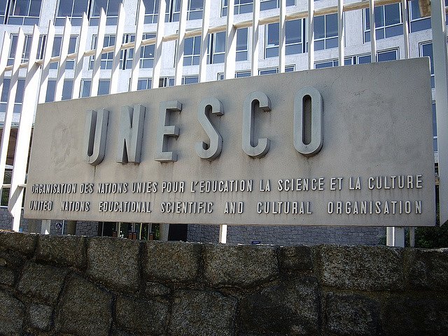 Budova sídla UNESCO v Paříži