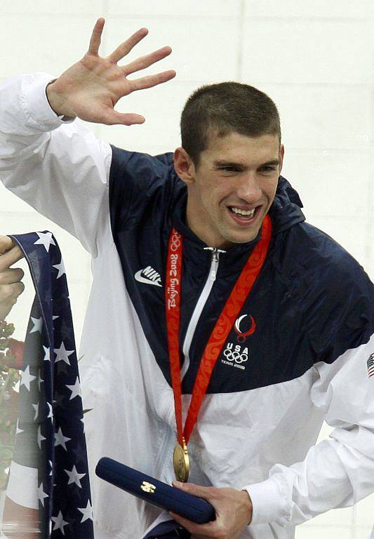 Michael Phelps.