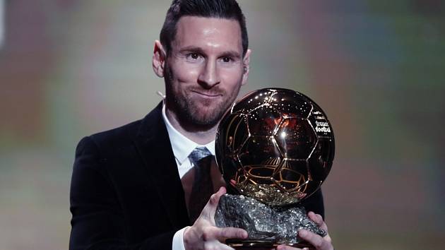 Lionel Messi s rekordním šestým Zlatým míčem