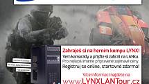 Pozvánka na Lynx LAN Tour.