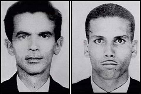 Miguel José Viana a Manoel Pereira da Cruz. Oba muži byli nalezeni mrtví, s očima zakrytýma olověnou maskou a v dlouhých nepromokavých pláštích přes oblek, přestože nepršelo. Vyšetřování jejich smrti získalo název Případ mrtvých mužů s olověnými maskami